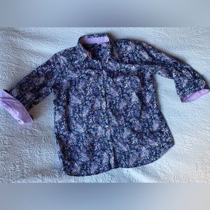 Women’s Size 2X, Chaps Brand, Button Down Blouse.